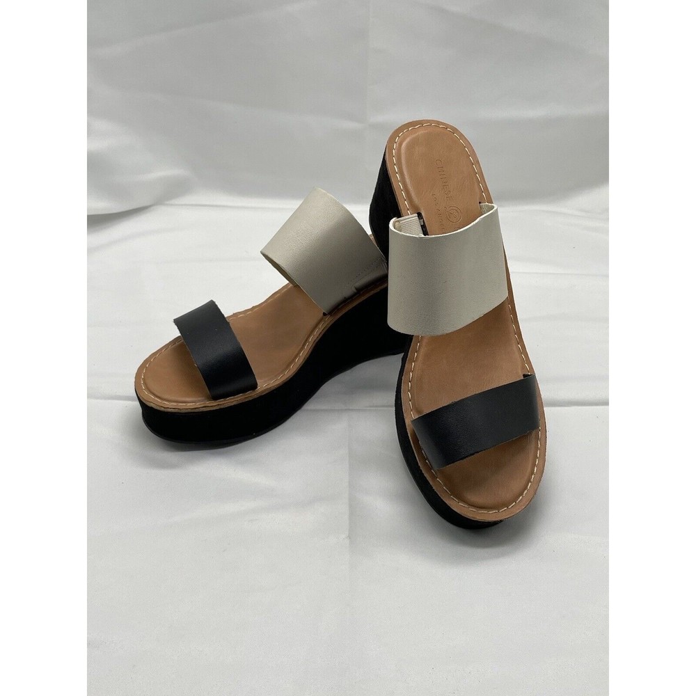 Chinese Laundry Ollie 2 Platform Slide Sandal Sz 9